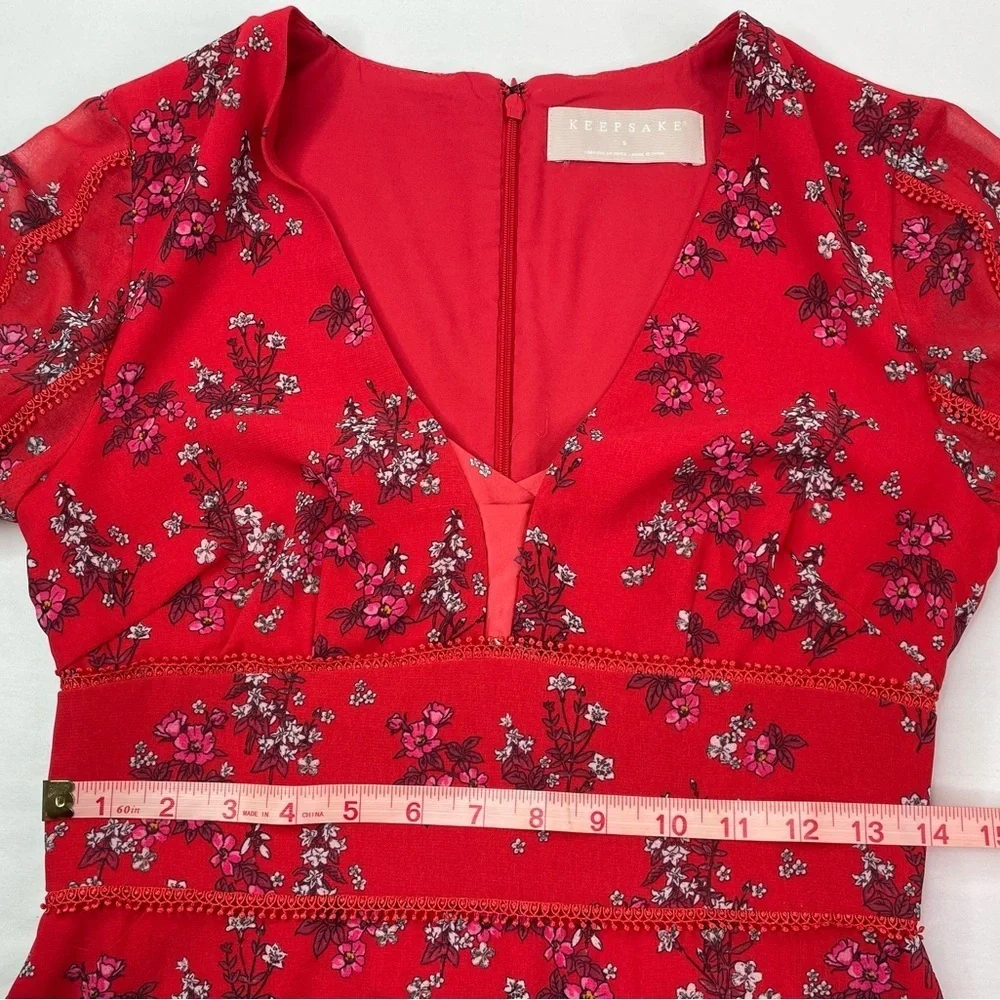 Keepsake The Label Heart And Soul Long Sleeve Mini Dress Size Small - Picture 12 of 13